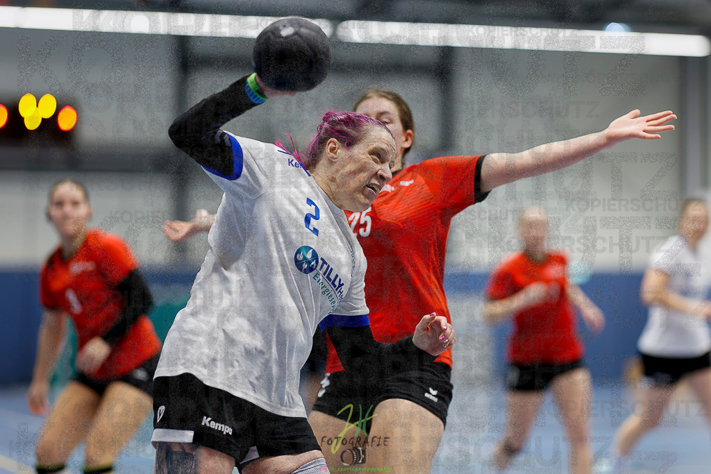 Frauen 2. Bezirksklasse; SG Rechtenbach - HSG Linden II | Frauen 2. Bezirksklasse; SG Rechtenbach - HSG Linden II am 16.11.2025 in Rechtenbach (Sporthalle Rechtenbach)Photo © 2025 - Jörg Heinrich - Realisiert mit Pictrs.com