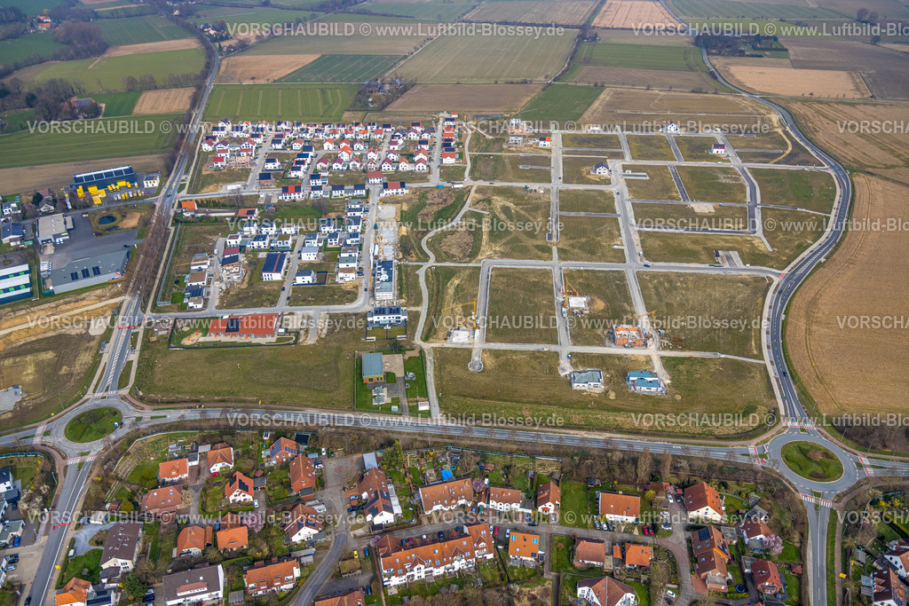 Soest240307319 | Luftbild, Neuer Soester Norden Wohnanlage Wohnsiedlung, Baustelle zwischen Oestinghauser Landstraße und Weslarner Weg, Soest, Soester Börde, Nordrhein-Westfalen, Deutschland