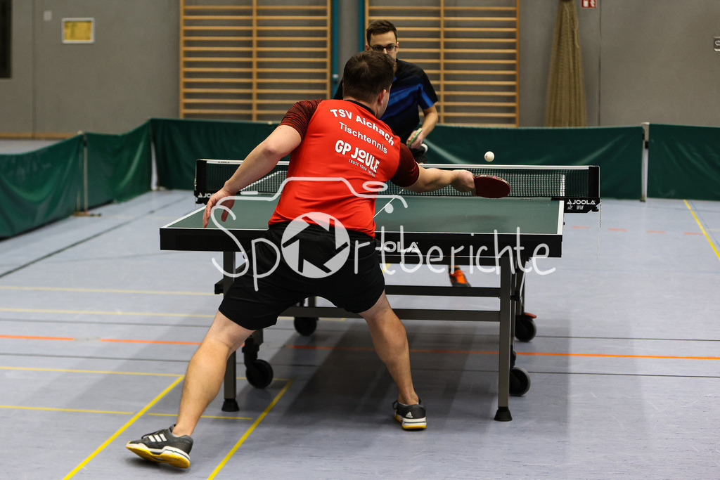 TSV 1868 Aichach - TTC Langweid | Ralph VALERIUS (TSV); Marco BRÖLL (TTC)