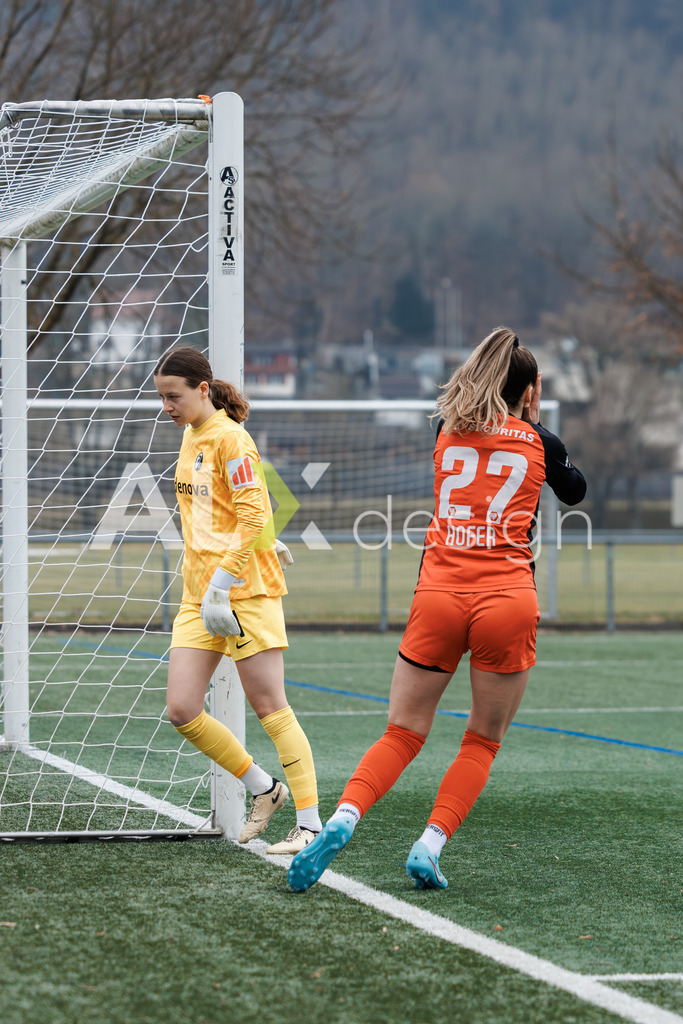 Fußball I Frauen I Saison 2025-2026 I Freundschaftsspiel I FC Aarau Frauen - SC Freiburg U20 I 24.01.2026 | 27 Celia Hofer (FC Aarau) – Mittelfeld - Realisiert mit Pictrs.com