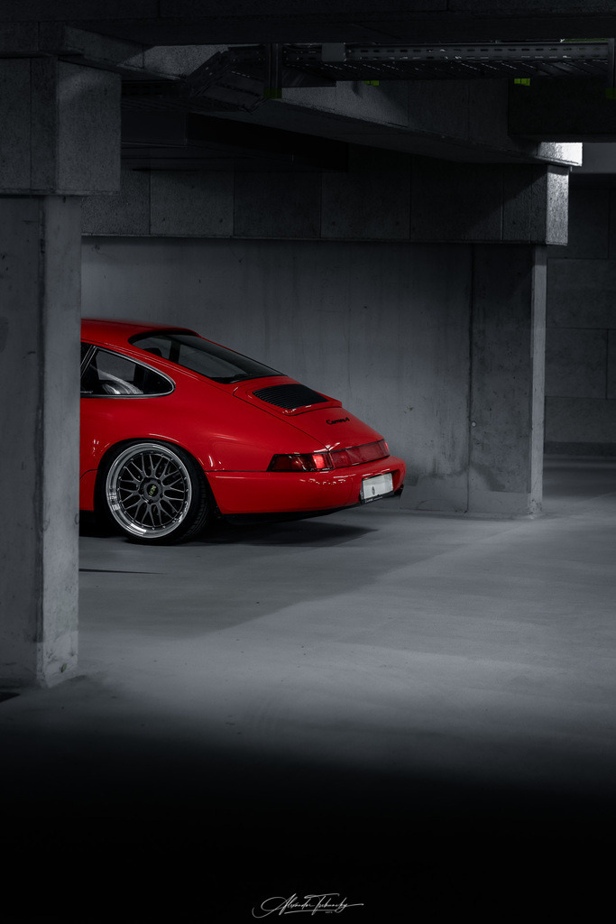 964 Carrera 4 | Entdecken Sie die faszinierende Welt von Alexander Tschuncky Arts: Kreative Fotografie, atemberaubende Automobilkunst und hochwertiger Bilderdruck. Lassen Sie sich inspirieren! - Realisiert mit Pictrs.com