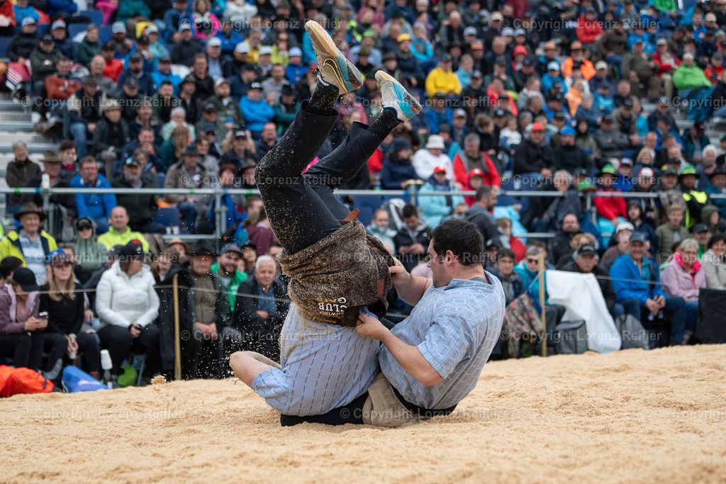 Schwingen -  Appenzeller Kantonal Schwingfest 2024 | Hundwil, 7.7.24, Schwingen - Appenzeller Kantonal Schwingfest.