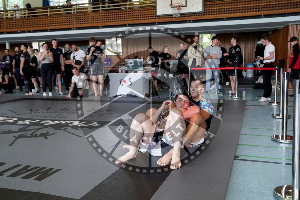 20240608PBB02730 | Fighters compete during the ILLCS VII summer edition luta livre competition in Hannover, Germany, on June 8, 2024.