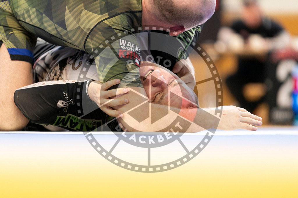 20240316PBB0572 | Athletes compete during the ADCC Eastern European Open grappling Competition in Poznan, Poland, on March 16, 2024.