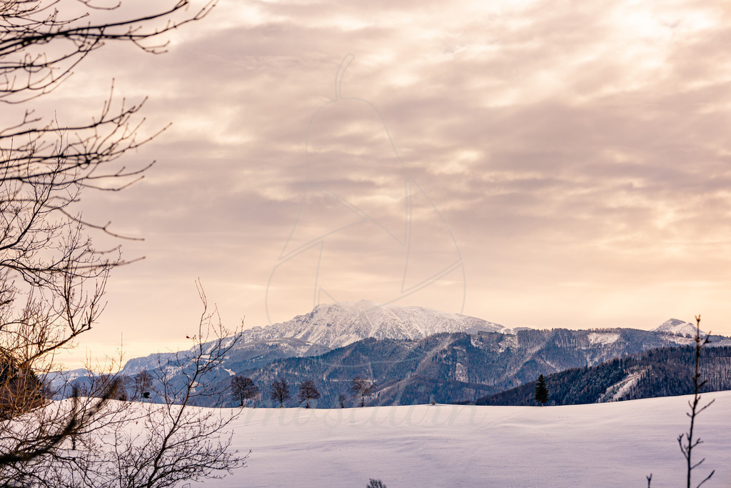 Ötscherblick vom Franzenreith  | Bei Veröffentlichung des Bildes ist eine Namensnennung wie folgt erforderlich: 
Foto: Mostdirn Irmgard Wieser
 - Realisiert mit Pictrs.com