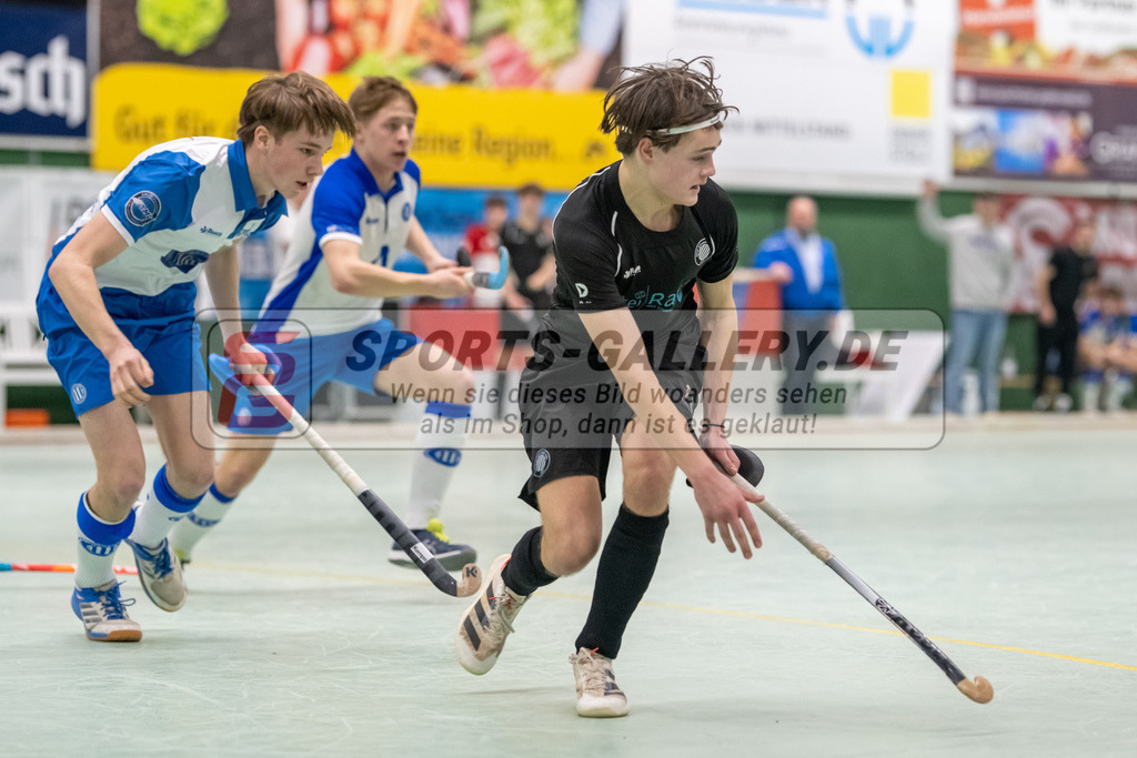 SFE_20230304_0051 | Deutsche Meisterschaft Männliche U16 Halle 2023 am 04.03.2023 in Köln (KTHC Stadion Rot-Weiss Köln Tennis and Hockey Club), Photo: Stephan Fehrmann 2022 (Sports-Gallery)