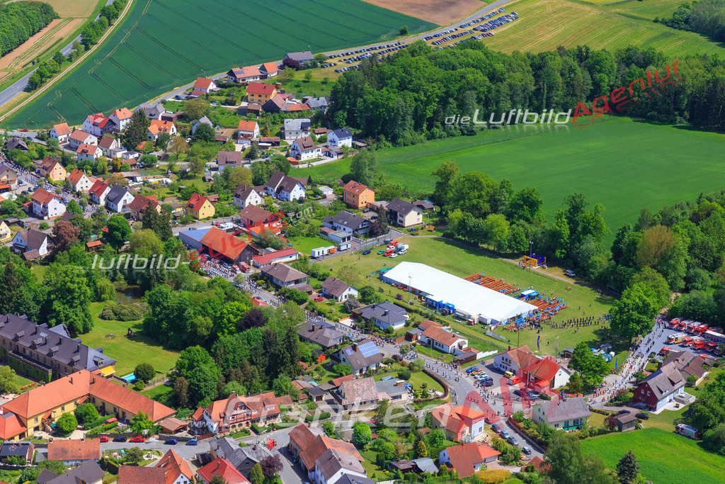 Luftbild von Trieb Lichtenfels - Luftaufnahme wurde 2016 von https://frankenair.de mittels Flugzeug (keine Drohne) erstellt - die Geschenkidee