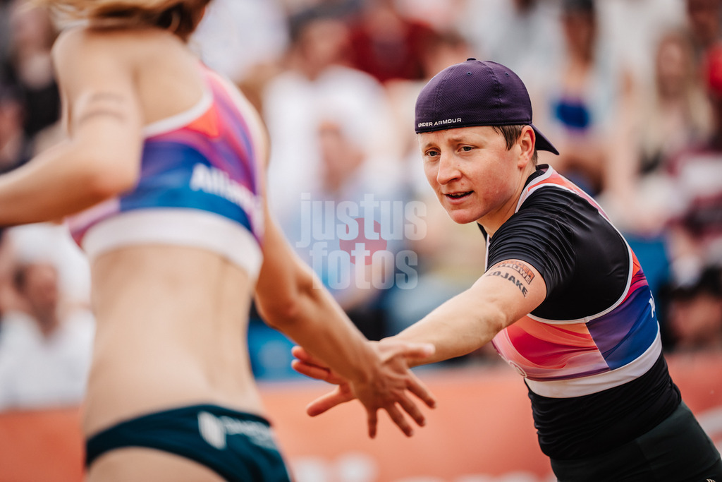 Beachvolleyball | Frauen | Allianz German Beach Tour 2025 | Tourstop Hamburg | 01.06.2025 | Melanie Gernert