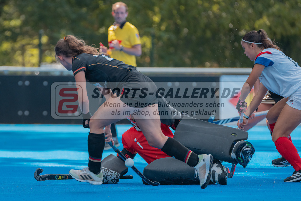 HK_20230710_2-66 | Euro Hockey WU18 France - Germany Championship Girls & Boys am 10.7.2023 CHTC , Krefeld ,