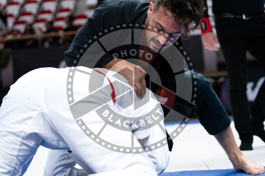 20241012PBB4269 | Athletes compete during the AJP Tour Europe Continental Jiu-Jitsu Professional Championship on October 12, 2024 in Almere near Amsterdam, Netherlands. © Chiara Dazi / photoblackbelt
