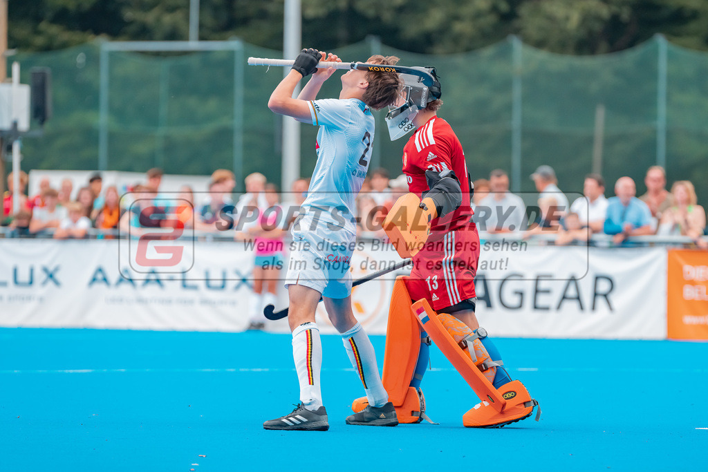 HK_20230715_102363 | Euro Hockey MU18 SF1 Belgium vs Netherlands  Championship Girls &amp; Boys am 15.7.2023 CHTC , Krefeld ,