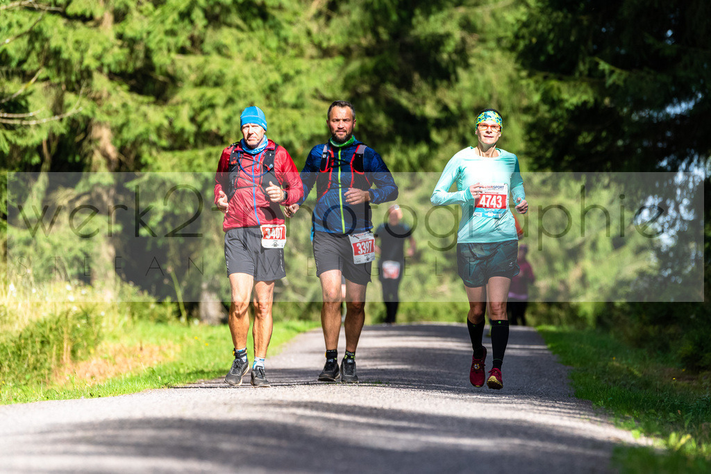 Rennsteiglauf 2021 | Marathon Neuhaus/Rwg. - Schmiedefeld