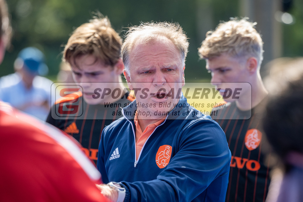 SFE_20230716_0098 | EuroHockey EM U18 Boys 3th 4th Netherlands vs Spain am 16.07.2023 in Krefeld (Gerd-Wellen-Hockeyanlage), Photo: Stephan Fehrmann 2023 (Sports-Gallery)