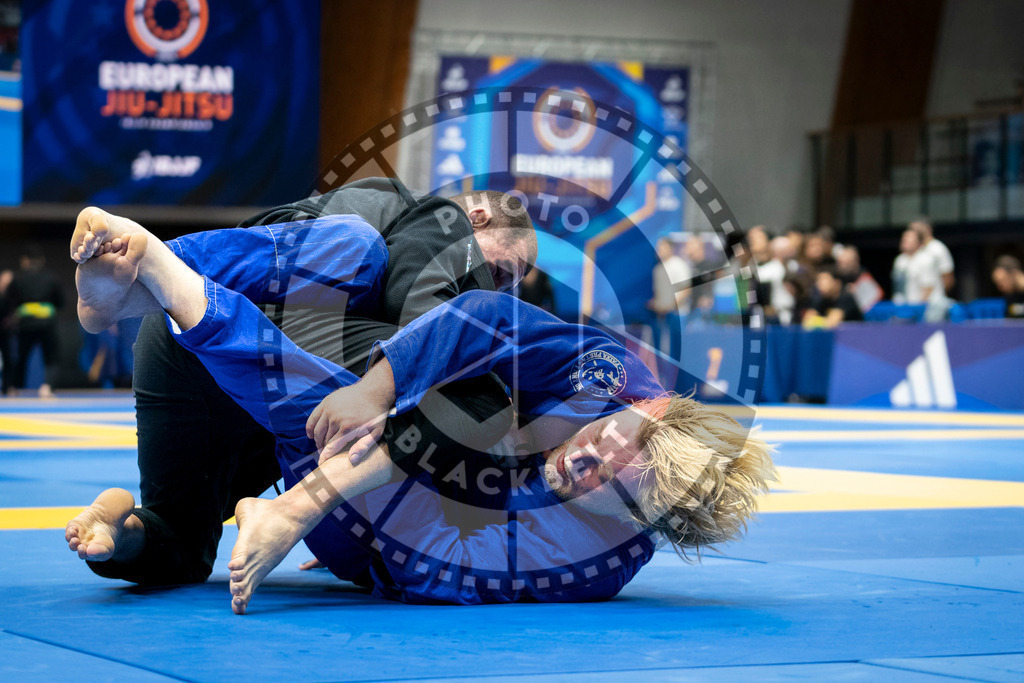 20240126PBB0227 | Fighters compete during the Brazilian Jiu-Jitsu European Championship of the IBJJF in Paris, France, on January 26, 2024.