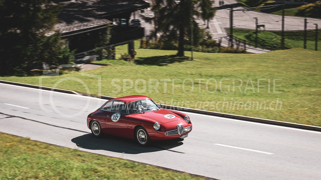 19. Arosa ClassicCar 2023 - 2. September 2023 | 19. Arosa ClassicCar 2023
Arosa, Schweiz
Kreyden Oliver Philip aus Muttenz mit der Startnummer 332 in einem Alfa Romeo Giulietta Sprint Zagato, Jahrgang 1960, in der Klasse Sport Trophy.
@arosaclassiccar, @arosa.official, #arosaclassiccar, #arosa, #76curves, #classiccar
Bild: Sportfotografie Markus Aeschimann | www.markus-aeschimann.ch - Realisiert mit Pictrs.com