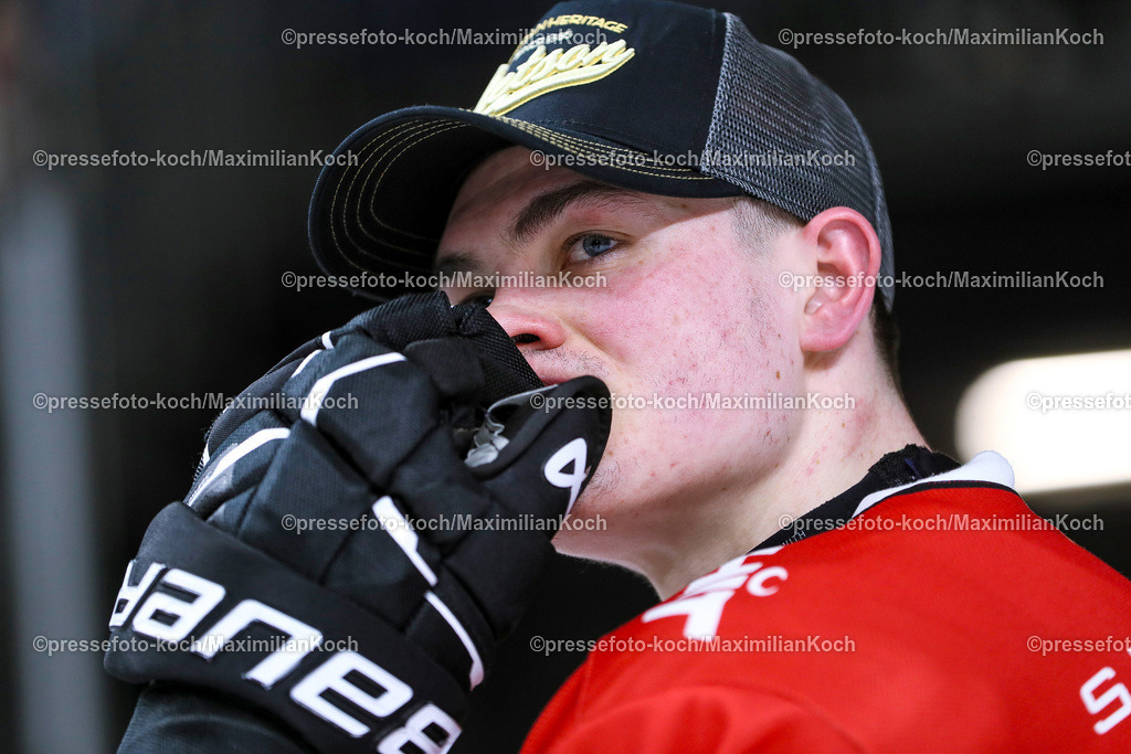 KoeDEL08032402142 | 08.03.2024, Köln, Eishockey, Penny DEL, 52. Spieltag, Lanxess-Arena, Kölner Haie - Adler Mannheim: Justin Schütz (Kölner Haie)