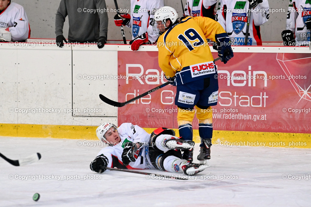 EC Feld am See vs. ELV Zauchen 15.1.2023 | #98 Tschuitz Dominik, #19 Wieltschnig Luca