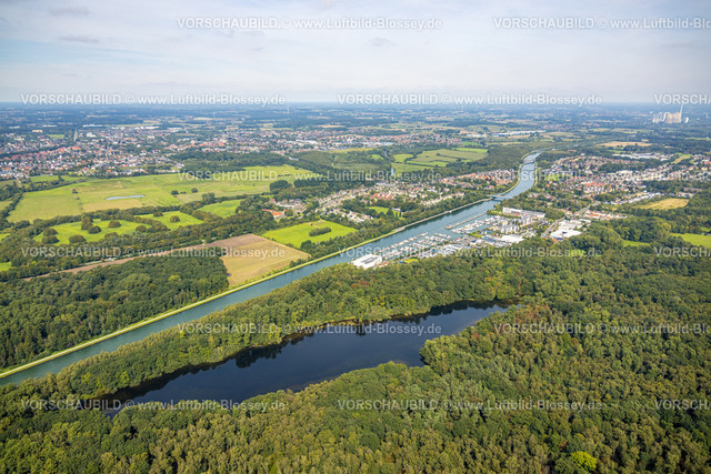 Bergkamen230902244 | Luftbild, Yachthafen Marina Rünthe am Datteln-Hamm-Kanal, Beversee im Beverwald, Rünthe, Bergkamen, Ruhrgebiet, Nordrhein-Westfalen, Deutschland