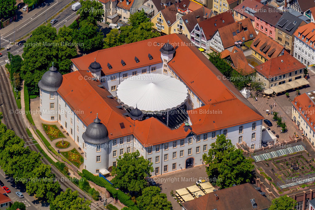 Ettlingen | Bilder Fotos Luftbilder Luftaufnahmen Deutschland Süden Westen Schwarzwald Baden Württemberg  