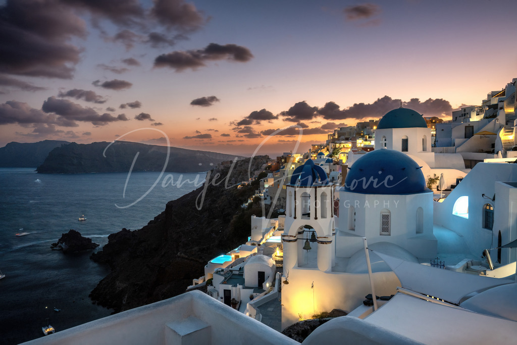 Oia | Abendstimmung in Oia, Santorini