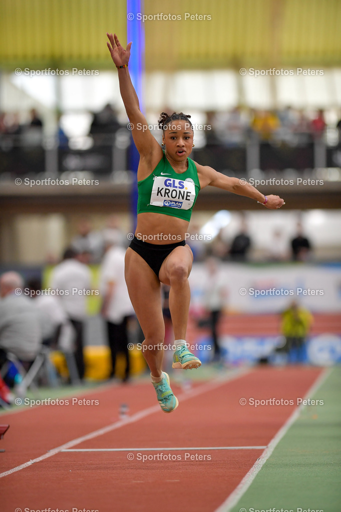 DM Halle 2026_Samstag-100 | 28.02.2026, xkaix, Leichtathletik Deutsche Meisterschaften Halle 2026,  v.l. Josie Krone (TSG Bergedorf) - Realisiert mit Pictrs.com