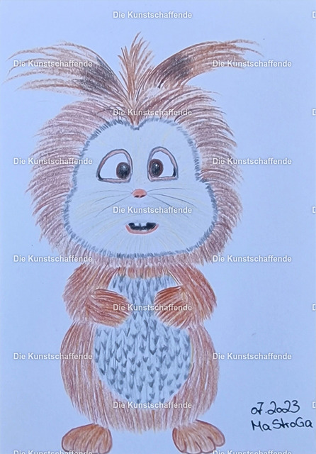 The ArtCreator-130518 | Kunstdruck von handgemalter Postkarte. | Art print from hand painted postcard. - Realisiert mit Pictrs.com