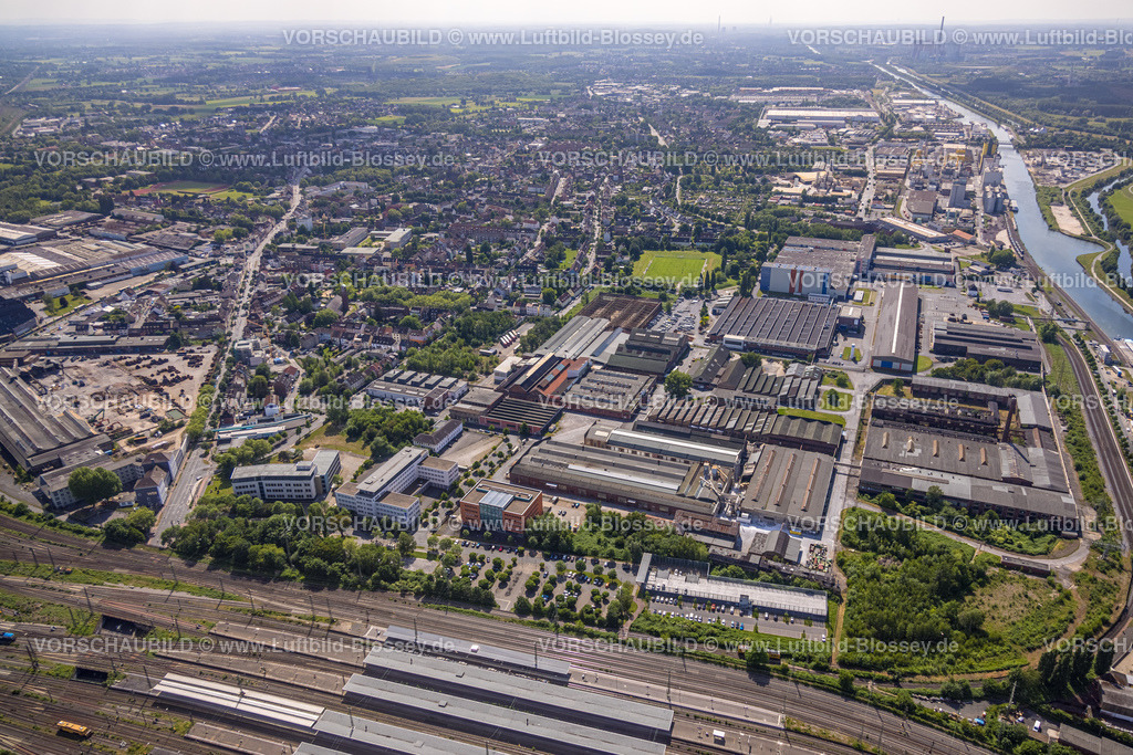Hamm220504697 | Luftbild, Hafen Hamm und Werksgelände Thyssen Draht AG, Mitte, Hamm, Ruhrgebiet, Nordrhein-Westfalen, Deutschland