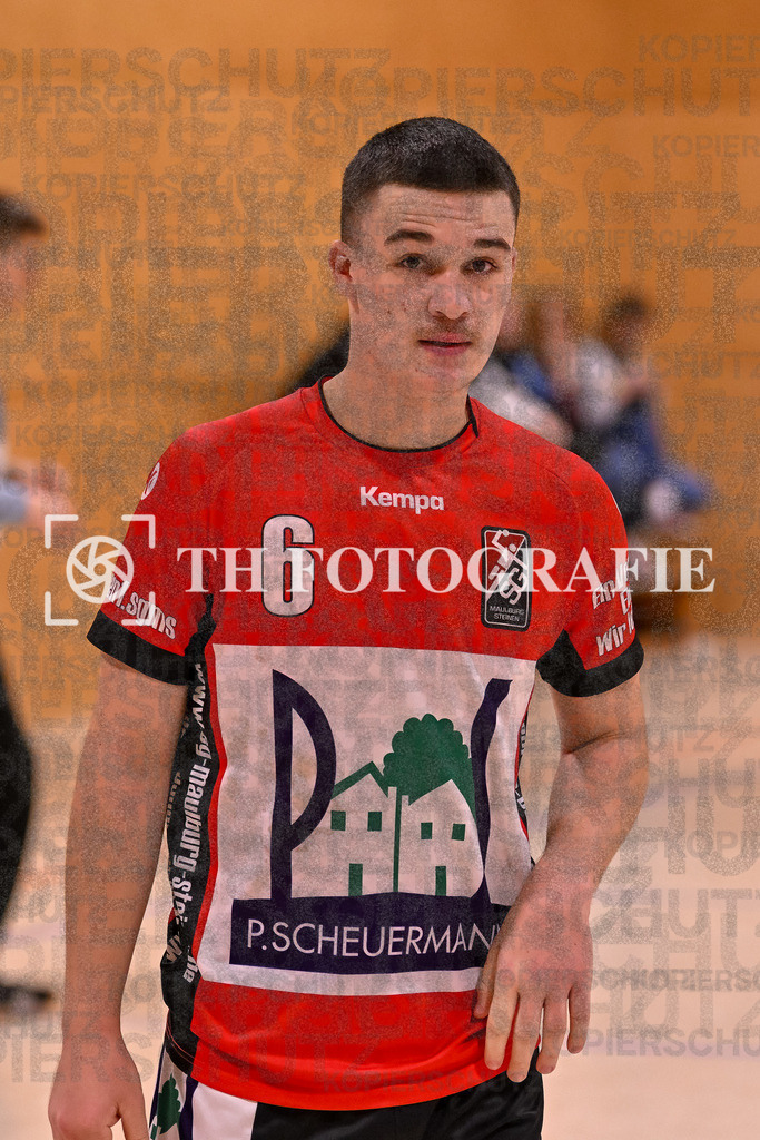 GER, SG Maulburg/Steinen - SG Allensbach/Dettingen, Handball, Landesliga Suedbaden, 2. Spieltag, Saison 2024/2025, 28.09.2024 | Paul Fuechsel (SG Maulburg/Steinen, #06)GER, SG Maulburg/Steinen - SG Allensbach/Dettingen, Handball, Landesliga Suedbaden, 2. Spieltag, Saison 2024/2025, 28.09.2024Foto: TH Fotografie/Thomas Hess