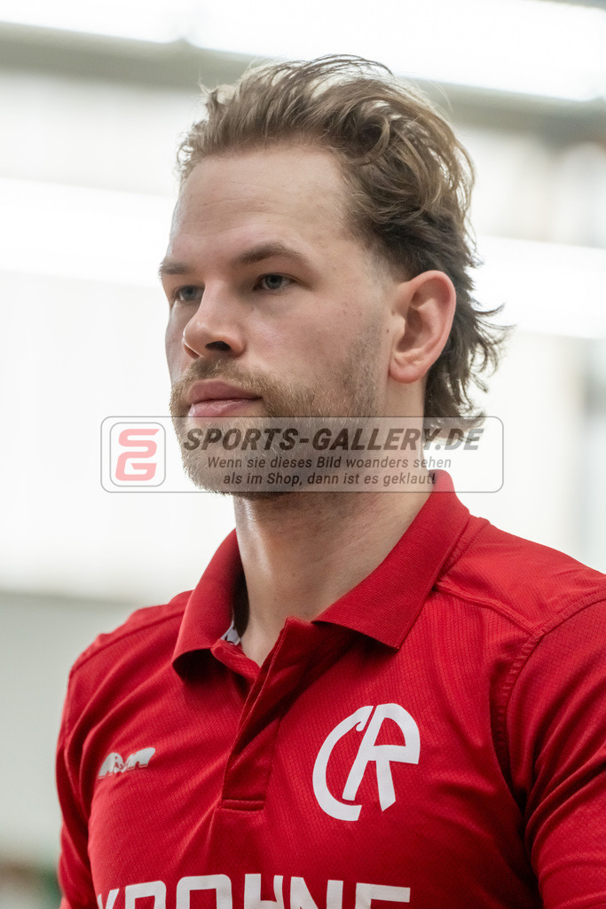 HK_20250202_102250 | 2. Bundesliga Halle Herren Club Raffelberg - Schwarz Weiss Köln am 2.2.2025 Halle am Raffelberg, Duisburg ,