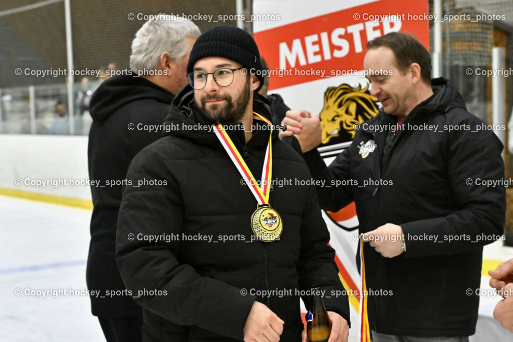 ESC Sparkasse Steindorf Meister 2025/26 | Asisstencoach ESC Steindorf Gasser Daniel, ESC Sparkasse Steindorf Meister 2025/26, ESC Sparkasse Steindorf Meister 2025/26 am 08.03.2026 in Althofen (Stadthalle Althofen), Austria, (Photo by Bernd Stefan)