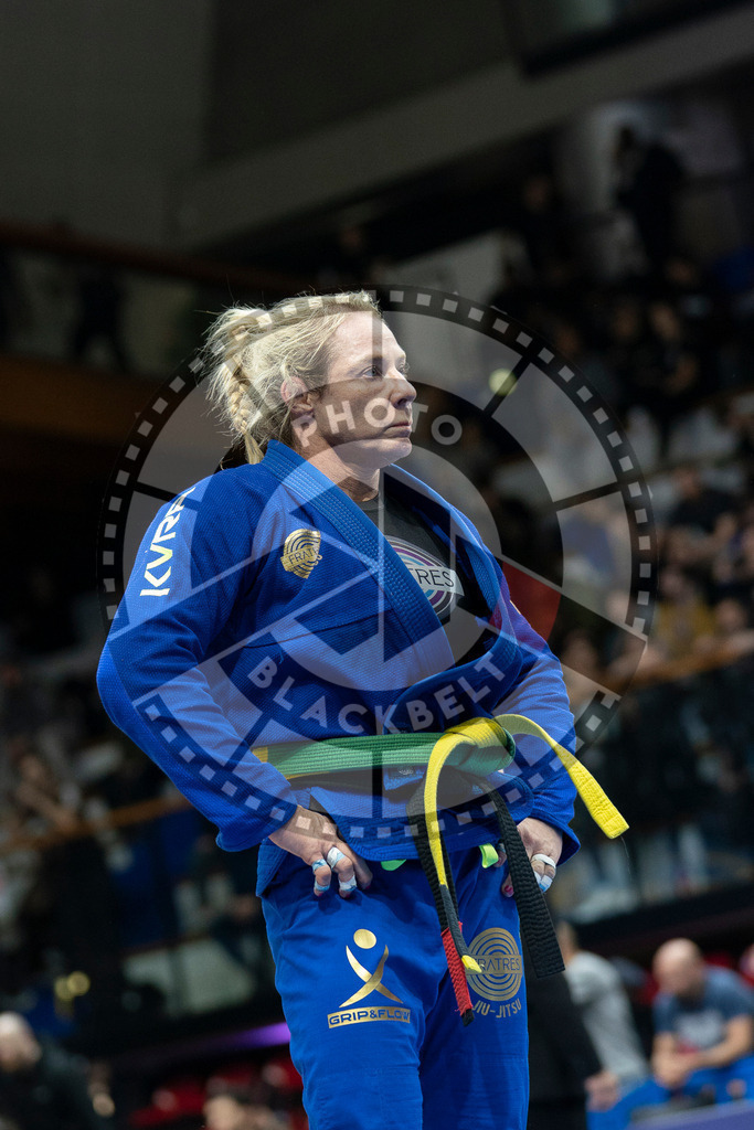 20240126PBB1768 | Fighters compete during the Brazilian Jiu-Jitsu European Championship of the IBJJF in Paris, France, on January 26, 2024.