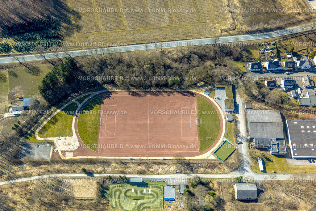 Bestwig220302920 | Luftbild, Sportanlage Tus Velmede-Bestwig, RC Racer Hochsauerland Anlage, Bestwig, Sauerland, Nordrhein-Westfalen, Deutschland