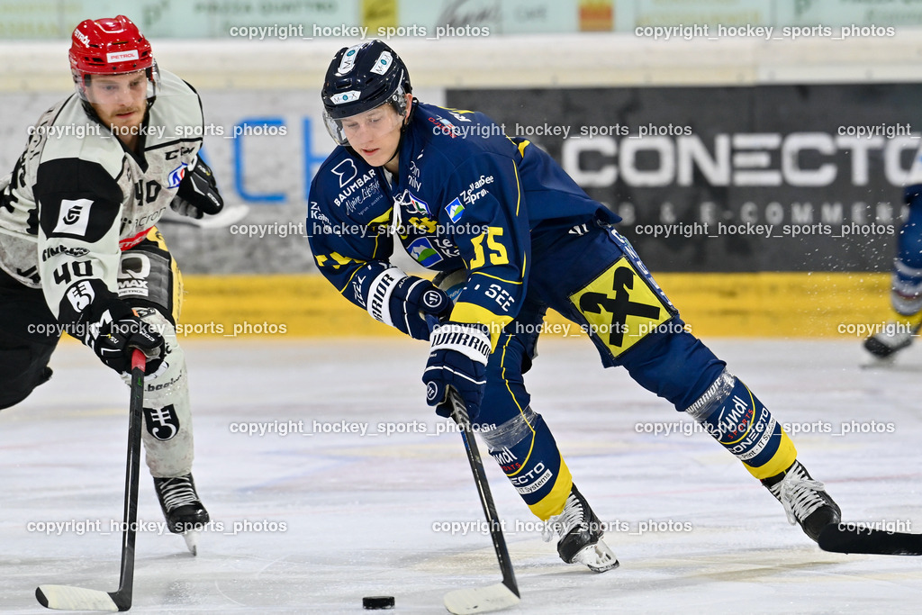 EK Zeller Eisbären vs. HDD Jesenice 1.10.2022 | #40 Blomberg Niki, #55 Voita Daniel