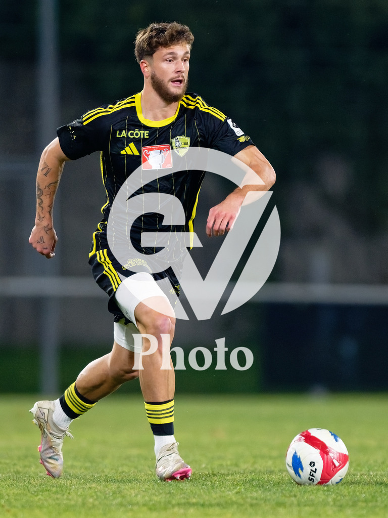 Coupe Suisse - 1/8 de finale - FC Stade Nyonnais v Neuchatel Xamax |  during the Coupe Suisse - 1/8 de finale match between FC Stade Nyonnais and Neuchatel Xamax at Centre sportif de Colovray in Nyon, Switzerland