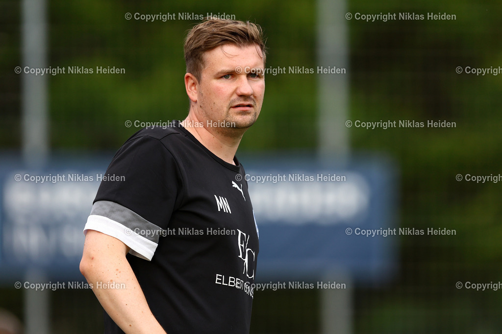 NH_USCPaloma_EimsbüttelerTV_Testspiel_11072025 | Marius Nitsch (Trainer, USC Paloma)Fußball I Herren I Testspiel I Saison 2025-2026  I USC Paloma - Eimsbütteler TV I 11.07.2025 I Jonny-Rehbein-Sportplatz