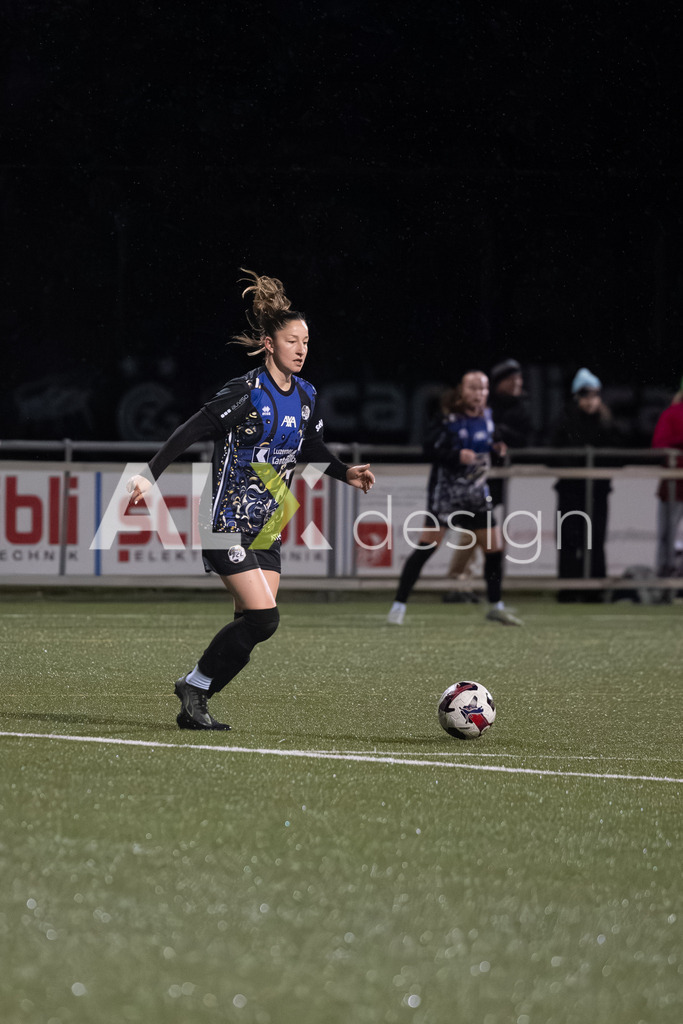 Fußball I Frauen I Saison 2025-2026 I AXA Women's Super League | Women I 14. Spieltag I Grasshoppers Club Zürich - FC Luzern I 14.02.2026 | 39 Lynn Häring (CH) (FC Luzern) – Abwehr - Realisiert mit Pictrs.com