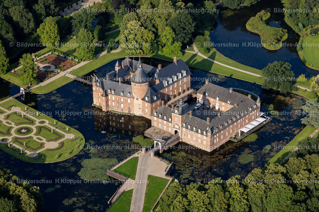 Luftbilder-Isselburg-9966 | Luftbilder Isselburg Stadt in Nordrhein Westfalen Burg Isselburg das Wasserschloss am Niederrhein - Realisiert mit Pictrs.com