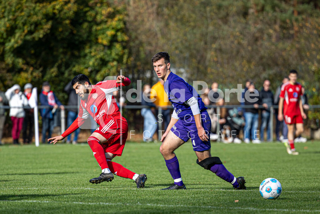SV Holdenstedt II - Steinfeld_ Justus (links Mehmet Tarhan) vs Sperber Veerßen 191025 dlP | immodelaporte-sportfotos - Realisiert mit Pictrs.com