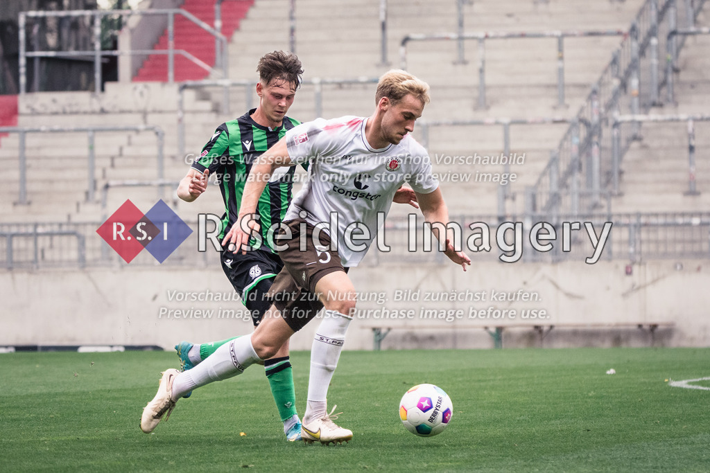 RS-1-050816 | Peer Julius Mahncke (#5, FCSP), Nick Stepantsev (#8, Hannover)