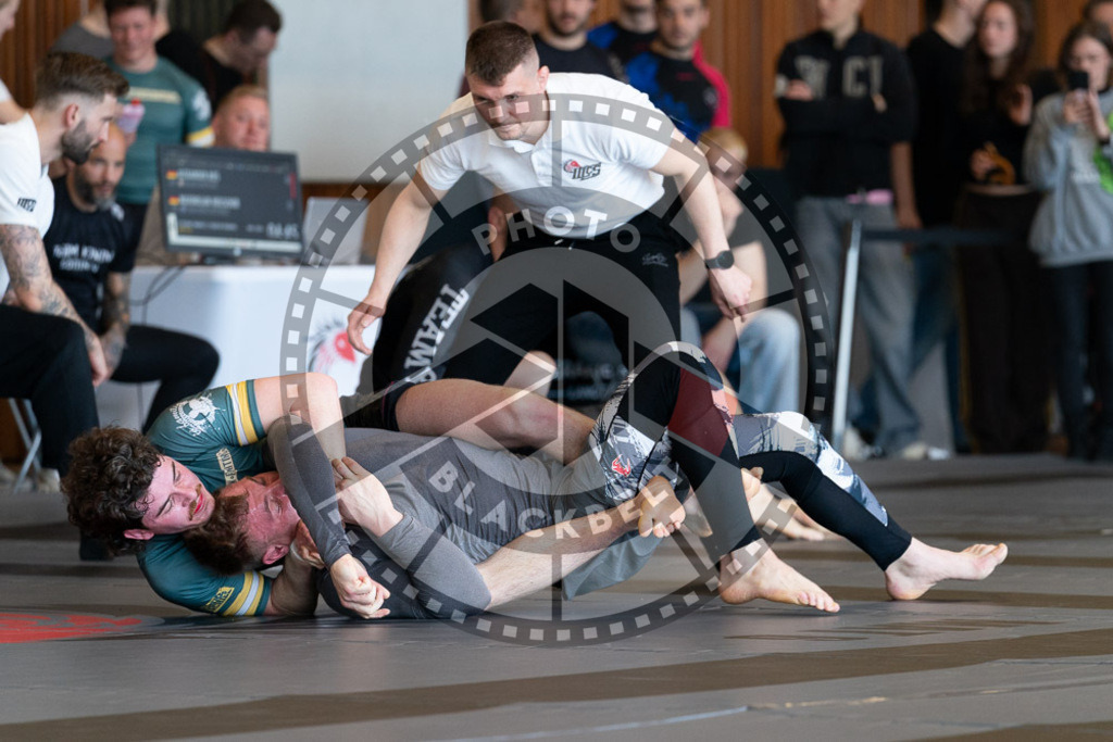 20250329PBB0896 | Fighters compete during the International Luta Livre (ILLCS) Germany IX Spring 2025 Competition spring on March 29, 2025 in Hannover, Germany.© Chiara Dazi