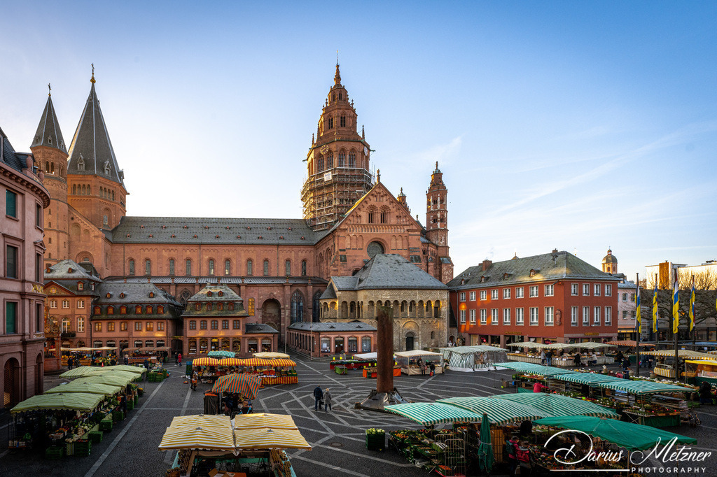 Der Mainzer Dom und der Markt | Der Mainzer Dom und der Markt