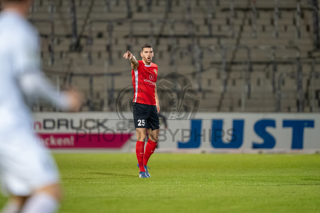 SG Sonnenhof Grossaspach vs. TSV Steinbach Haiger, Fussball, Regionalliga Suedwest, 25. Spieltag, 20.03.2026 | Arbnor Nuraj (SG Sonnenhof Großaspach, #25),SG Sonnenhof Grossaspach vs. TSV Steinbach Haiger, Fussball, Regionalliga Suedwest, 25. Spieltag, 20.03.2026Foto: photosbyphips/Philip Ziegler