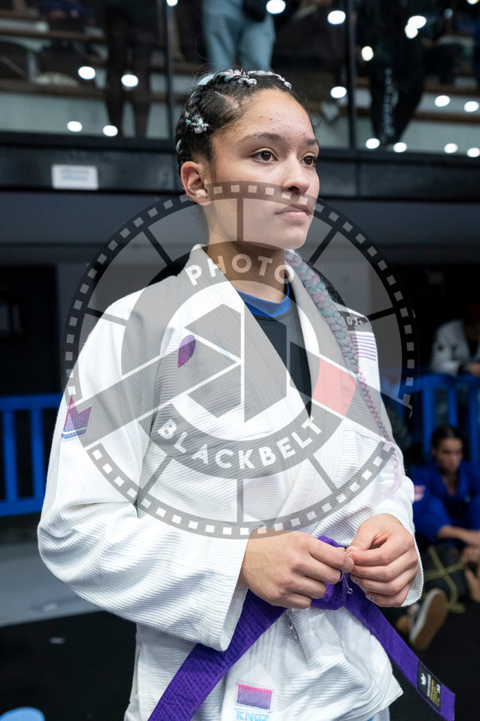20240123PBB03868 | Fighters compete during the second day of the IBJJF European Championship in Paris, France, on January 23, 2024.