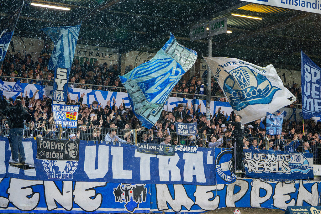 Fußball I Herren I Saison 2025-2026 I Regionalliga Nord I 24. Spieltag I SV Meppen - Hamburger SV II I 2120 | jns.sportfotos - Realisiert mit Pictrs.com