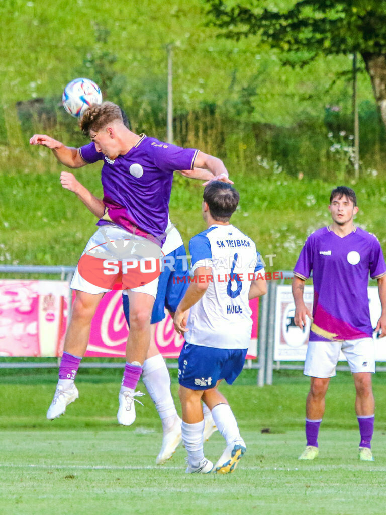 Austria Klagenfurt Amateure - SK Treibach 1-1, Kärntner Liga 2. Runde | David Hude (SK Treibach #6) Austria Klagenfurt Amateure - SK Treibach 1-1 am 08.08.2023 in Brückl
(Sportplatz), Austria, (Photo by Ernst Krawagner sport-fan.at) - Realisiert mit Pictrs.com