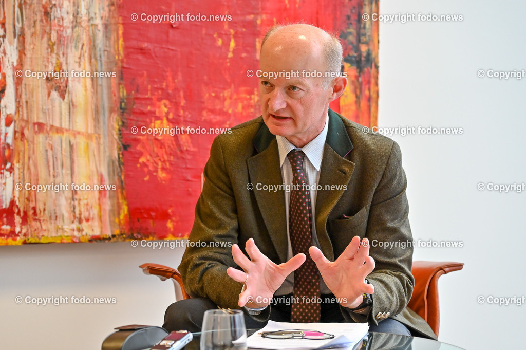 Franz Gasselsberger (Generaldirektor der Oberbank AG)_ 09.01.2023-36 | 09.01.2023, Oberbank AG, AUT, Linz, im Bild Franz Gasselsberger (Generaldirektor der Oberbank AG)