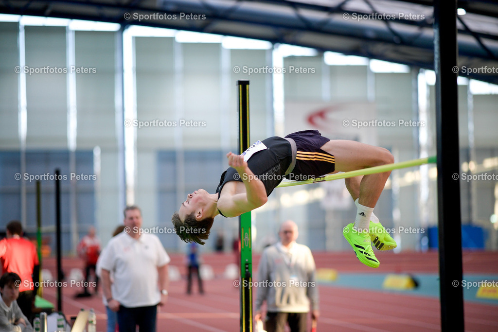 250208_xkaix_DM Mehrkampf_68 | 08.02.2025, xkaix, Leichtathletik 20. Deutsche Meisterschaften, Mehrkampf Halle v.l. Amadeus Gräber (Eintracht Frankfurt e.V.) - Realisiert mit Pictrs.com