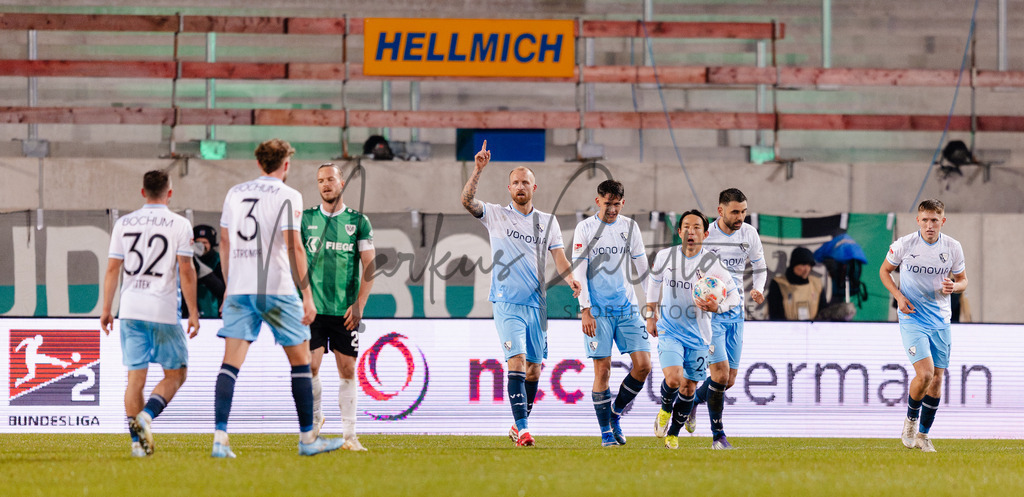 2. Bundesliga, Saison 2025/26, 21. Spieltag: SC Preußen Münster - VfL Bochum | Münster, 06.02.2026: 2. Bundesliga, 21. Spieltag, SC Preußen Münster gegen VfL Bochum im LVM-Preußenstadion in Münster. Foto: sportfotografie.ms | Markus Paletta - Realisiert mit Pictrs.com