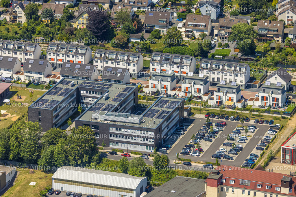 Schwelm230708901 | Luftbild, Verwaltungsnebenstelle Jobcenter EN und Ausländerbehörde, Loh, Schwelm, Ruhrgebiet, Nordrhein-Westfalen, Deutschland