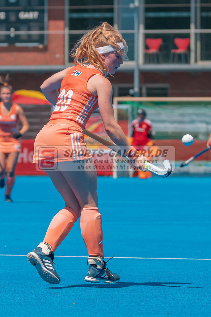 HK_20230711_101122 | Euro Hockey WU18 Spain vs Netherlands Championship Girls &amp; Boys am 11.7.2023 CHTC , Krefeld ,